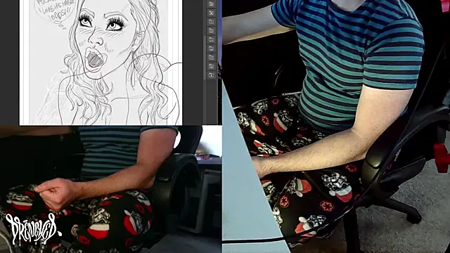 DrenchedArt online show from 19, 12, 2024