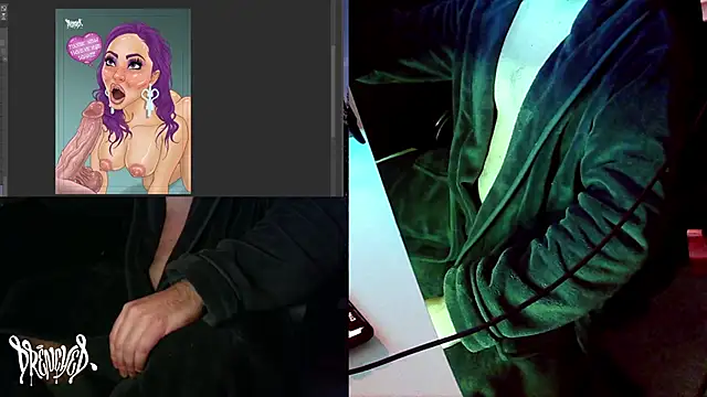 DrenchedArt online show from 23, 12, 2024