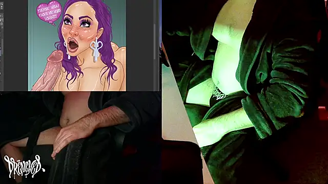 DrenchedArt online show from 24, 12, 2024