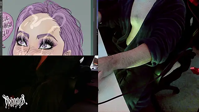 DrenchedArt online show from 27, 12, 2024