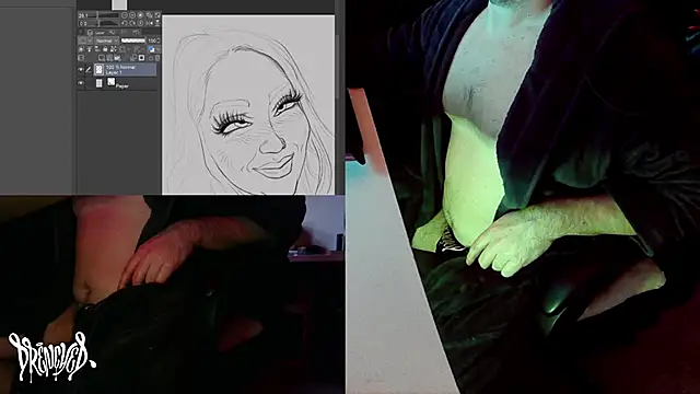 DrenchedArt online show from 30, 1, 2025