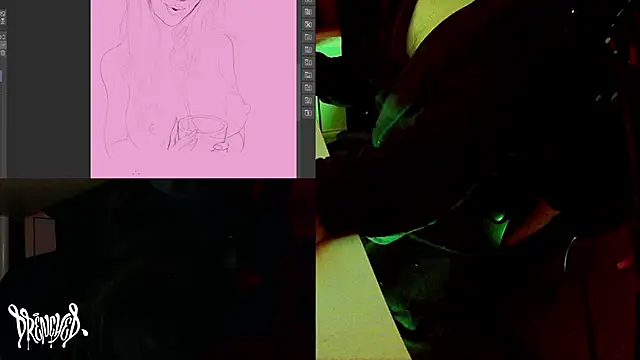 DrenchedArt online show from 21, 2, 2025