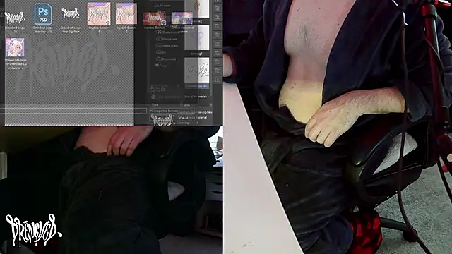 DrenchedArt online show from 28, 2, 2025