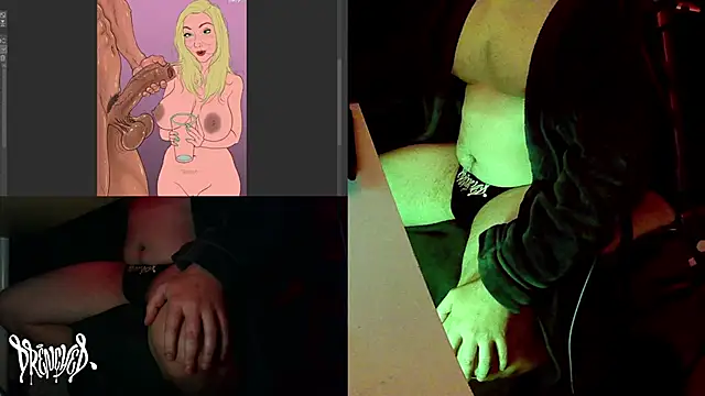 DrenchedArt online show from 3, 3, 2025