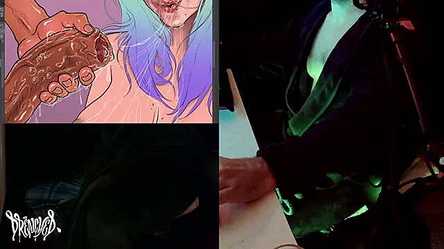 DrenchedArt online show from 5, 3, 2025