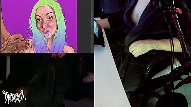 DrenchedArt online show from 7, 3, 2025