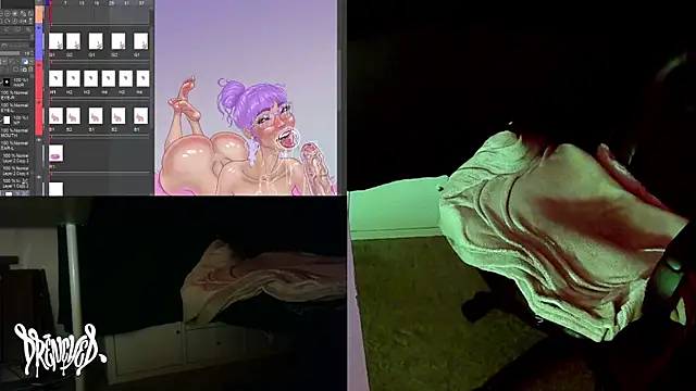 DrenchedArt online show from 22, 9, 2025