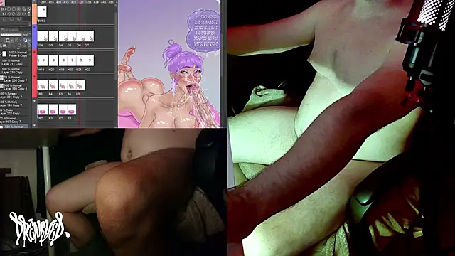 DrenchedArt online show from 23, 9, 2025