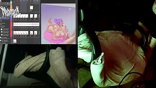 DrenchedArt online show from 25, 9, 2025