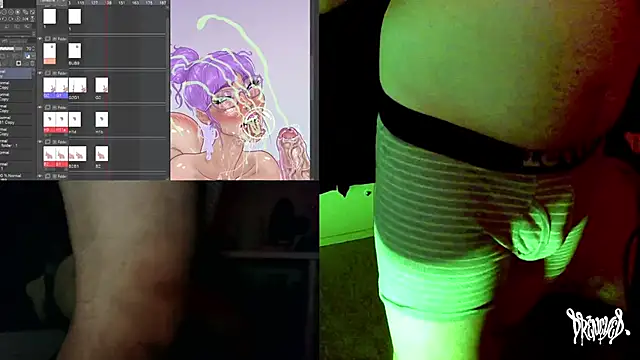 DrenchedArt online show from 7, 10, 2025