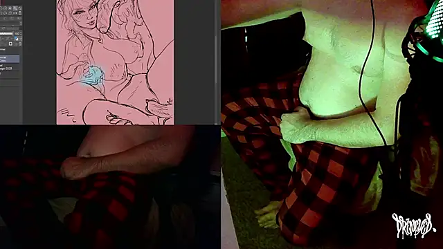 DrenchedArt online show from 31, 10, 2025