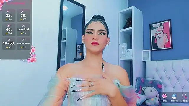Snapshot of valentina_princess_ chatting on 1, 3, 2025 valentina princess online show from 1, 3, 2025