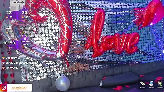 Shayla27 online show from 13, 2, 2025