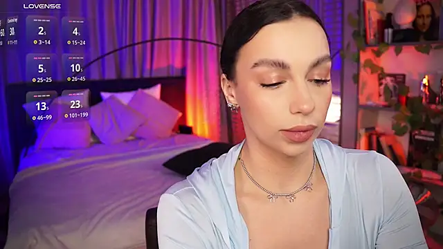 Snapshot of LunaNight chatting on 2, 12, 2025 LunaNight online show from 2, 12, 2025