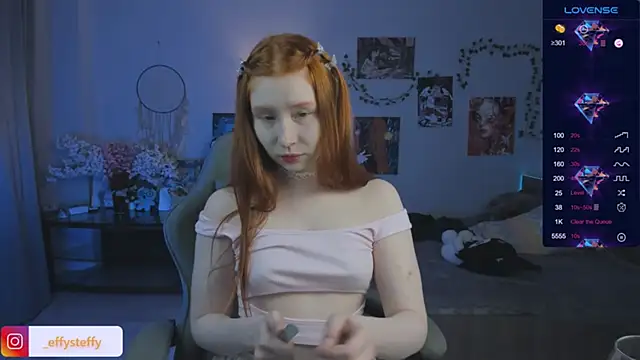 Snapshot of CallMeEffy1 chatting on 7, 11, 2025 CallMeEffy1 online show from 7, 11, 2025