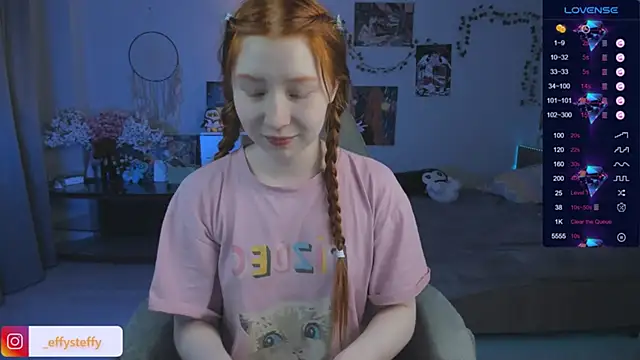 Snapshot of CallMeEffy1 chatting on 9, 11, 2025 CallMeEffy1 online show from 9, 11, 2025