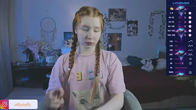 Snapshot of CallMeEffy1 chatting on 3, 12, 2025 CallMeEffy1 online show from 3, 12, 2025