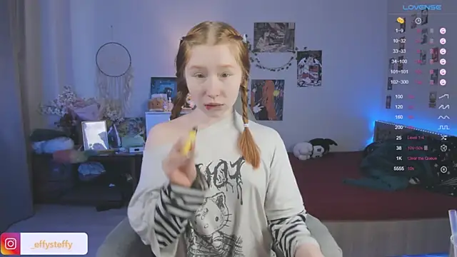 Snapshot of CallMeEffy1 chatting on 12, 1, 2026 CallMeEffy1 online show from 12, 1, 2026