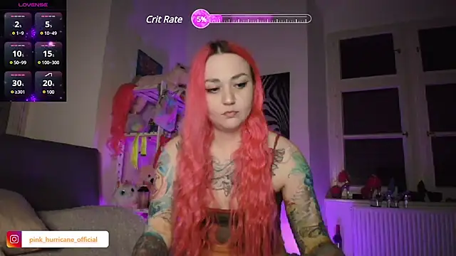 PinkHurricaneOfficial online show from 7, 2, 2025