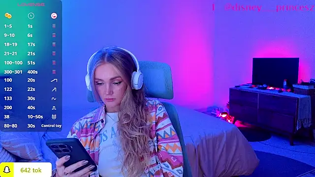 Snapshot of PrincessVS chatting on 13, 3, 2026 PrincessVS online show from 13, 3, 2026