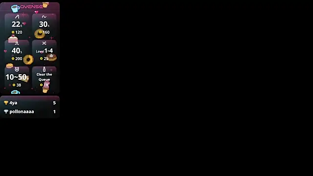 Sofia Clauss  online show from 7, 11, 2025