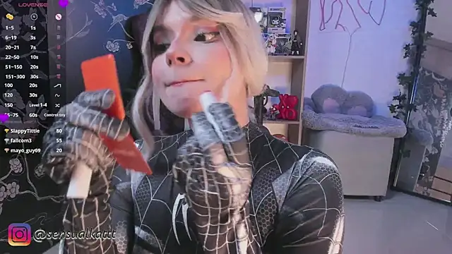 sensualkattt online show from 22, 3, 2025