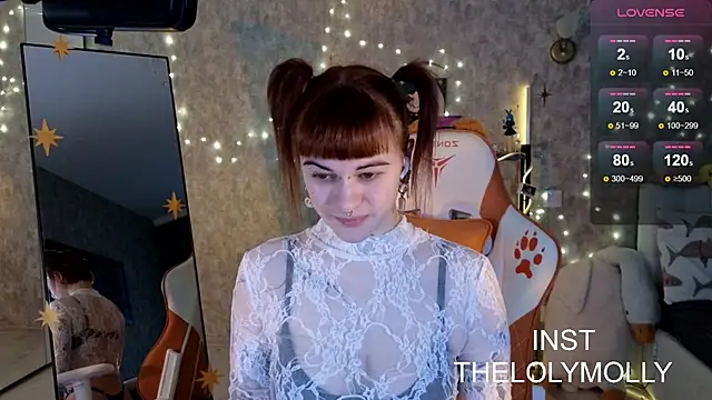 Snapshot of LolyMolli chatting on 1, 12, 2025 LolyMolli online show from 1, 12, 2025