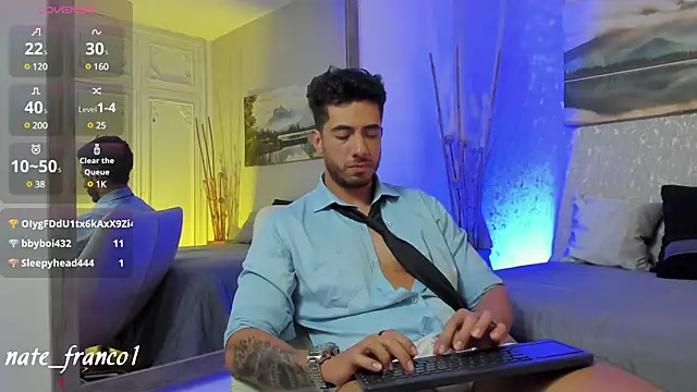 Snapshot of Nate_franco chatting on 5, 2, 2025 Nate franco online show from 5, 2, 2025