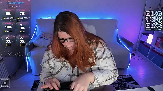 Melissa Purr online show from 7, 3, 2025