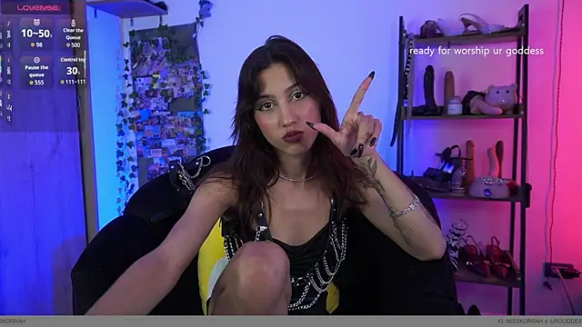 MissKorah online show from 28, 11, 2025