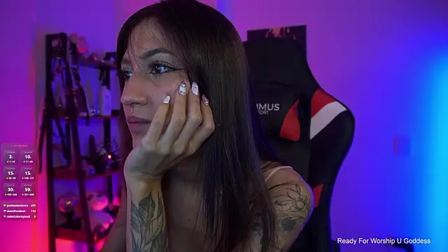 Snapshot of MissKorah chatting on 14, 3, 2026 MissKorah online show from 14, 3, 2026