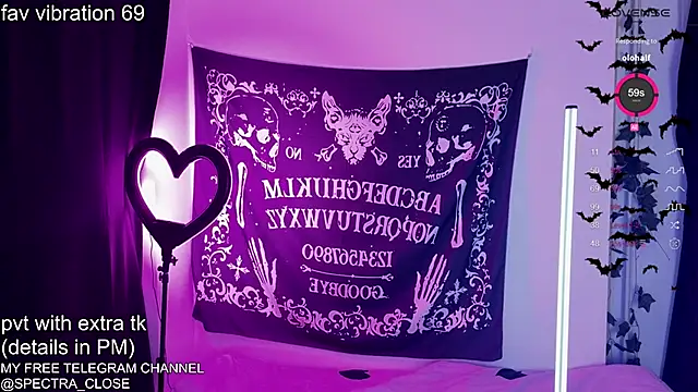 Snapshot of SpectraSirens chatting on 27, 3, 2026 SpectraSirens online show from 27, 3, 2026