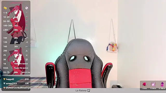 Snapshot of la_ratona_1 chatting on 14, 3, 2026 la ratona 1 online show from 14, 3, 2026