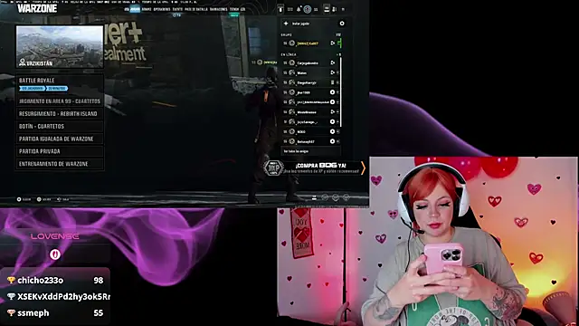 Snapshot of Irinaa_Scarlett chatting on 13, 2, 2025 Irinaa Scarlett online show from 13, 2, 2025