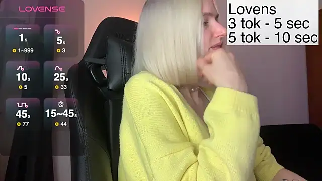 Sexy Sweets online show from 16, 11, 2025