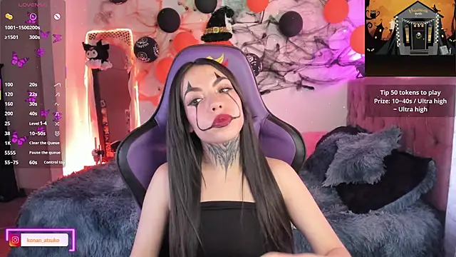 Snapshot of Alice_ch1 chatting on 18, 10, 2025 Alice ch1 online show from 18, 10, 2025