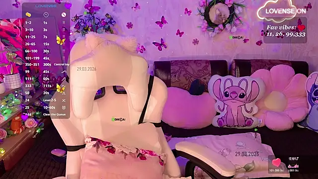 Miss SweetPeach online show from 29, 3, 2026