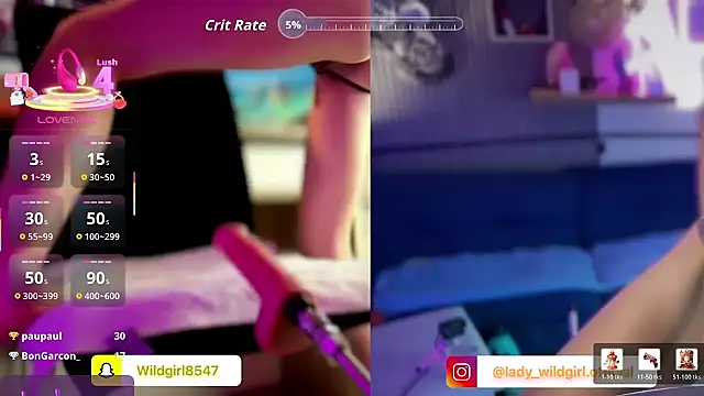 WildgirlShow online show from 18, 4, 2026