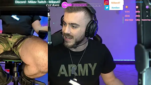 Snapshot of Mikev chatting on 13, 4, 2026 Mikev online show from 13, 4, 2026