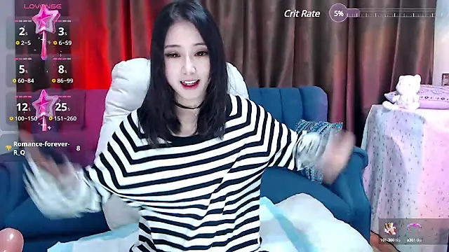 Snapshot of Rika-Q chatting on 9, 1, 2025 Rika-Q online show from 9, 1, 2025