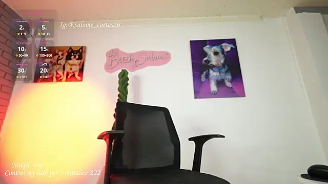salome cortes26 online show from 18, 6, 2026