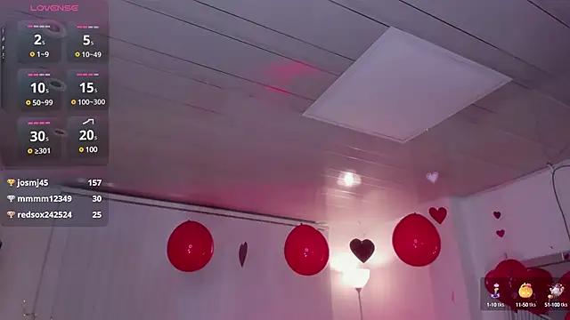 amelie jhons online show from 15, 2, 2025