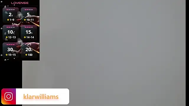 Snapshot of klarwillians chatting on 17, 1, 2025 klarwillians online show from 17, 1, 2025