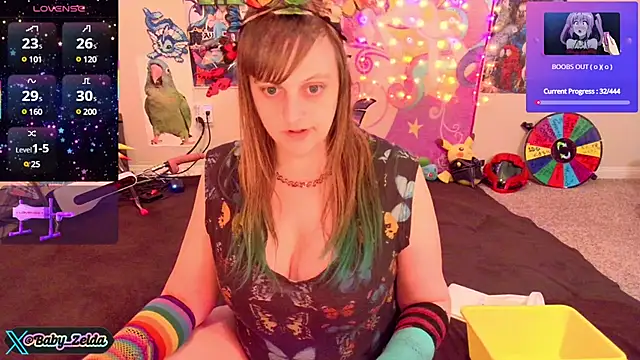 BabyZelda online show from 17, 3, 2025