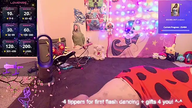 BabyZelda online show from 8, 3, 2026