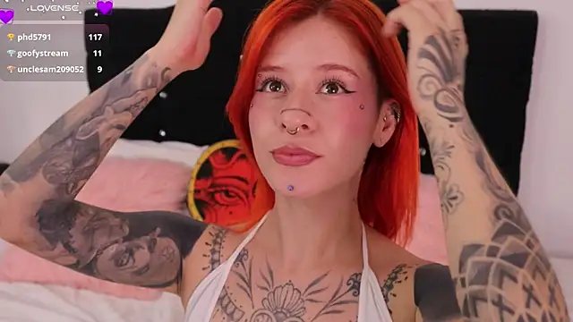 Snapshot of Daarlene chatting on 23, 4, 2026 Daarlene online show from 23, 4, 2026