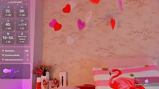 Snapshot of Hannablazze chatting on 14, 2, 2025 Hannablazze online show from 14, 2, 2025