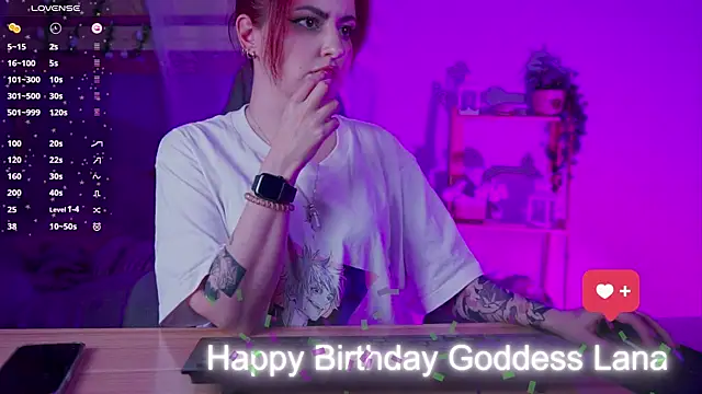 Snapshot of Lana__May chatting on 11, 1, 2026 Lana May online show from 11, 1, 2026