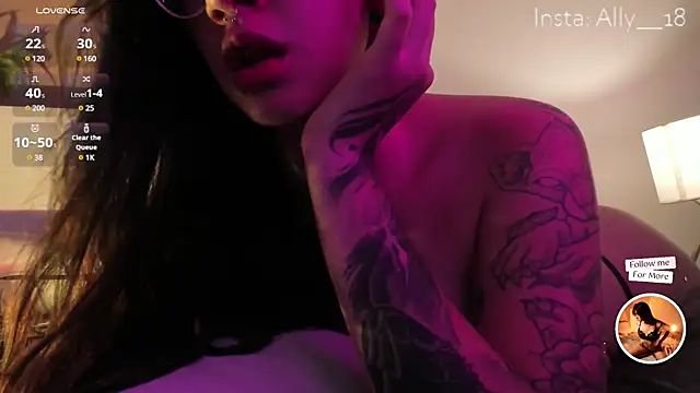 Ally addams online show from 13, 2, 2025