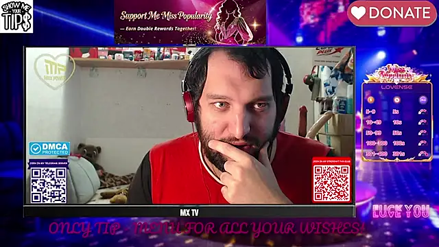 BISEXGOOD777 online show from 25, 2, 2026